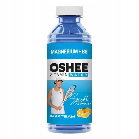 OSHEE VITAMIN VATER magnez+B6 cytryna pomarańcza butelka 555ml