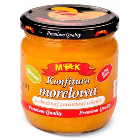 MK Konfitura morelowa 425g słoik