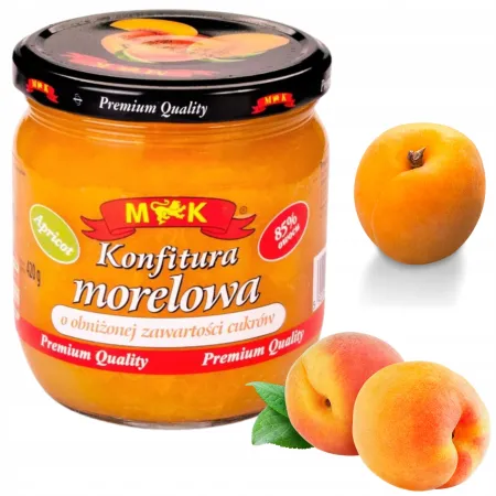 MK Konfitura morelowa 425g słoik
