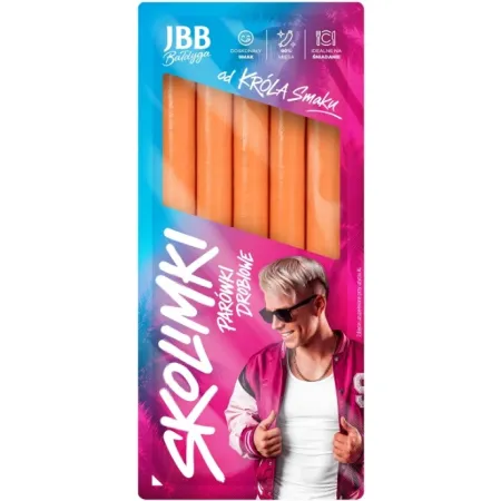 JBB SKOLIMKI Parówki drobiowe Skolim 140g