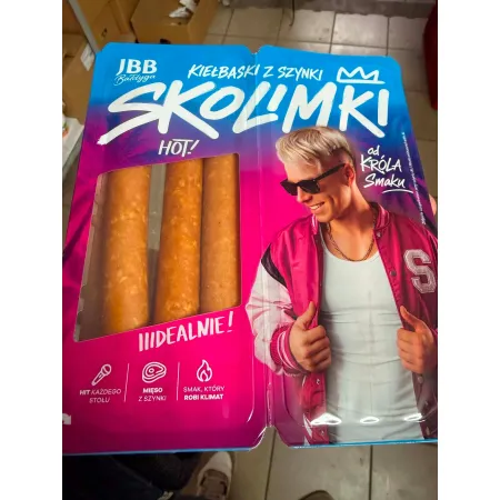 JBB KIEŁBASKI Z SZYNKI SKOLIMKI skolim 220g