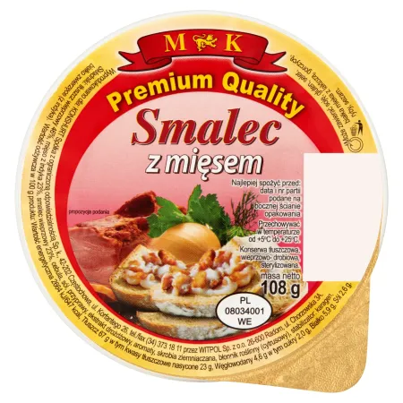 MK Smalec z Mięsem 108g kubek