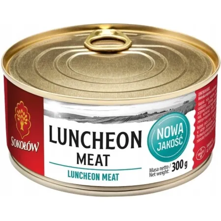 SOKOŁÓW LUNCHEON MEAT puszka konserwa mięsna 300g