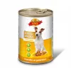 MK Animals Karma dla psa z DROBIEM kawałki w sosie puszka 415g