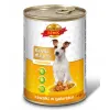 MK Animals Karma dla psa z DROBIEM kawałki w sosie puszka 415g