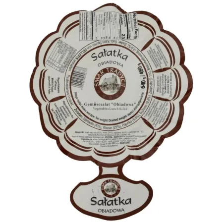 SMAK TRADYCJI Sałatka obiadowa słoik Radosz 640g