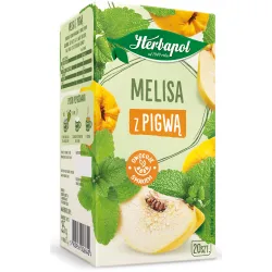 HERBAPOL MELISA Z PIGWĄ herbata ziołowo owocowa 20 saszetek