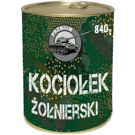 ANKOR Kociołek żołnierski puszka 840g gotowe danie