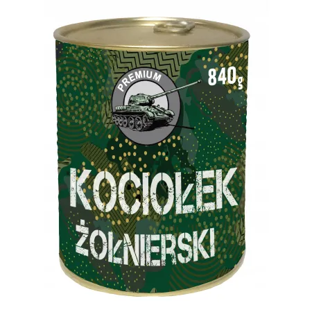 ANKOR Kociołek żołnierski puszka 840g gotowe danie