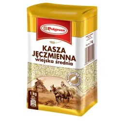 POLGREEN KASZA JĘCZMIENNA wiejska ŚREDNIA 1kg