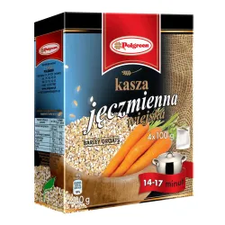 POLGREEN KASZA JĘCZMIENNA KARTON 4x100g 400g