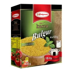 POLGREEN KASZA BULGUR KARTON 4x100g 400g