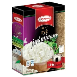 POLGREEN RYŻ JAŚMINOWY KARTON 4x100g 400g