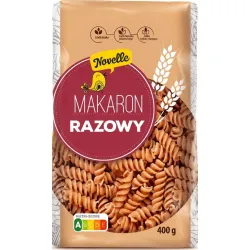 NOVELLE Makaron RAZOWY świderki 400g