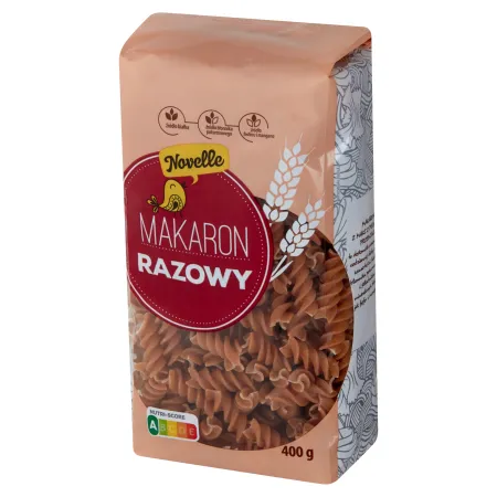NOVELLE Makaron RAZOWY świderki 400g