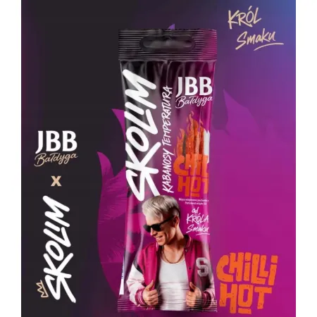 JBB SKOLIM TEMPERATURA KABANOSY CHILI skolimki 95g