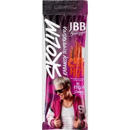 JBB SKOLIM TEMPERATURA KABANOSY CHILI skolimki 95g