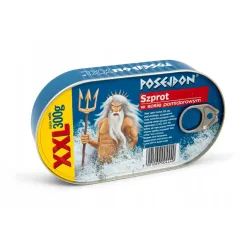 Szprot w sosie pomidorowym Posejdon XXL 300 g
