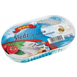 MK Śledź w sosie pomidorowym 170 g.