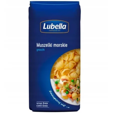Lubella Muszelki morskie 400 g.