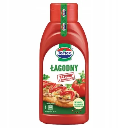 TORTEX KETCHUP ŁAGODNY 500G